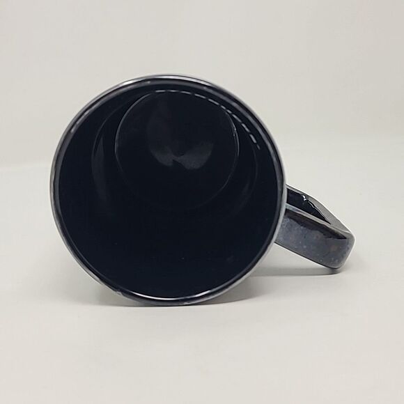 2021 Starbucks Oil Slick Coffee Tea Mug Black Purple Iridescent Mirror Tall 12oz - Picture 5 of 5